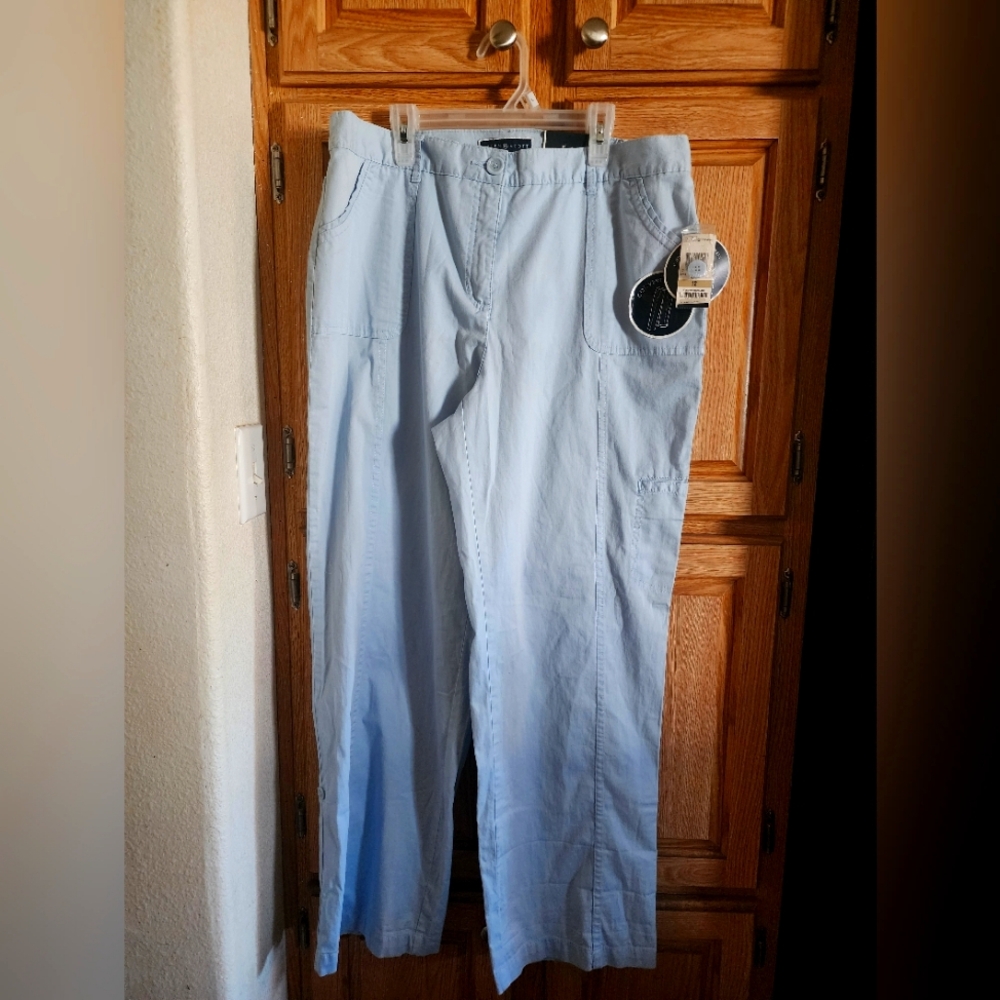 Karen Scott baby blue pants